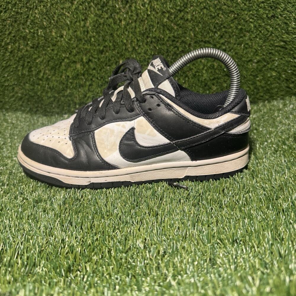 Size 5.5 - Nike Dunk Low Black White W